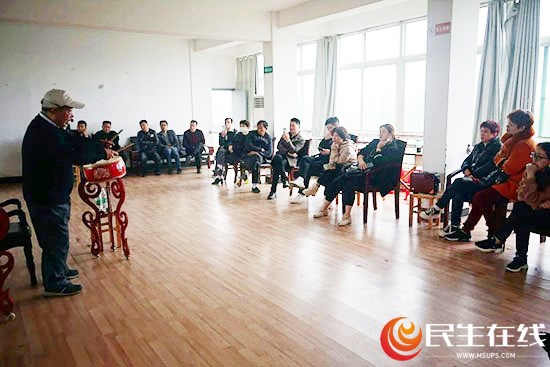 澧县文化馆举办2020年说鼓培训班