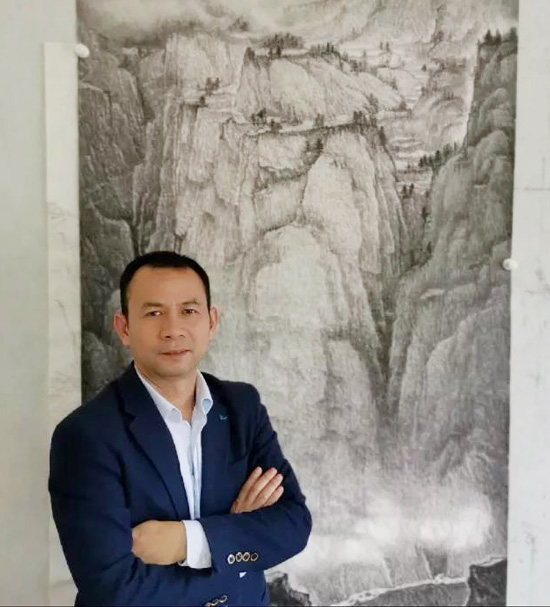 柳叶湖美术家协会何永辉作品入选2021全球水墨画大展